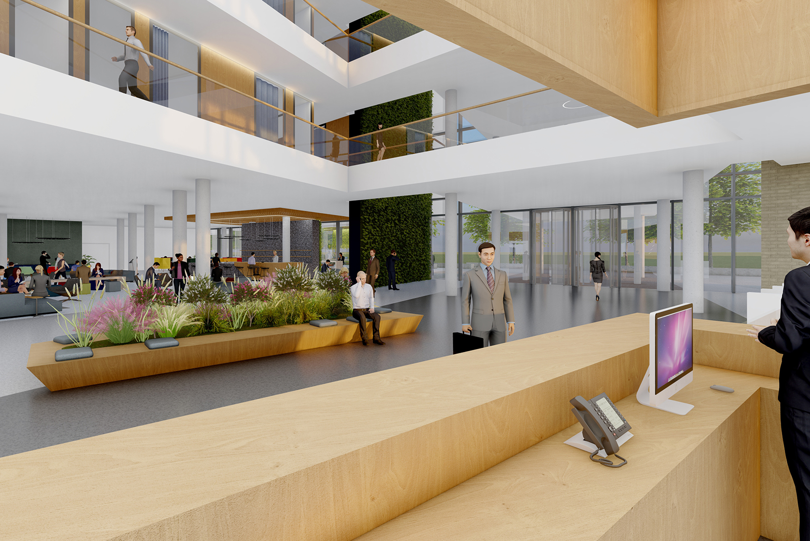 Visualisierung Headquarter Salzburg